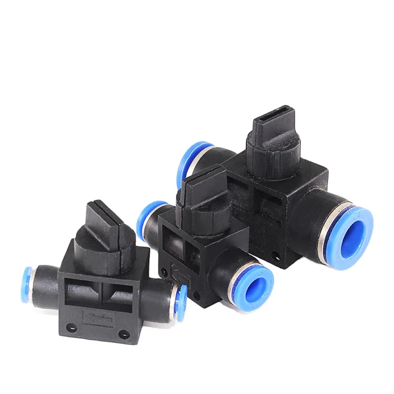 

Low price Plastic Hand Valve Air Flow Regulating Speed Controller Connector Pneumatic Hose One Touch Fittings