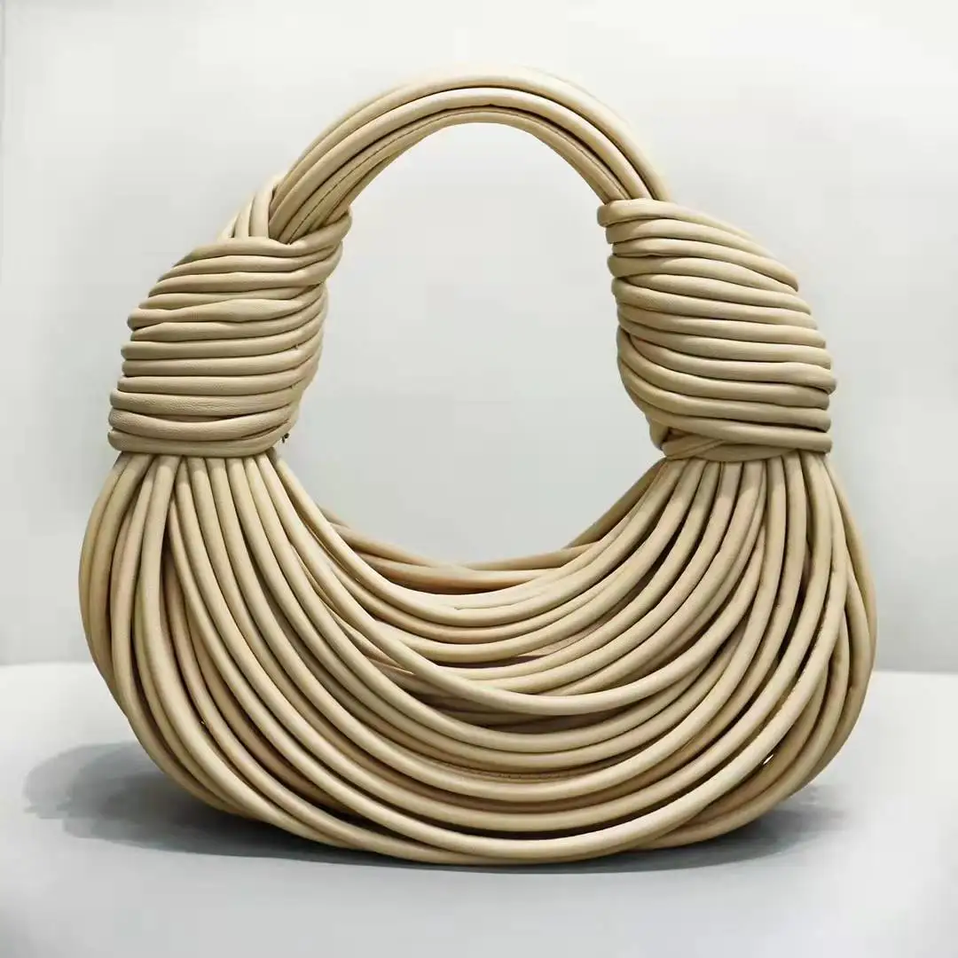 

Hot Sales Brand New Designed Hobo Bags Solid faux Leather High Quality Luxury Half Moon Bags