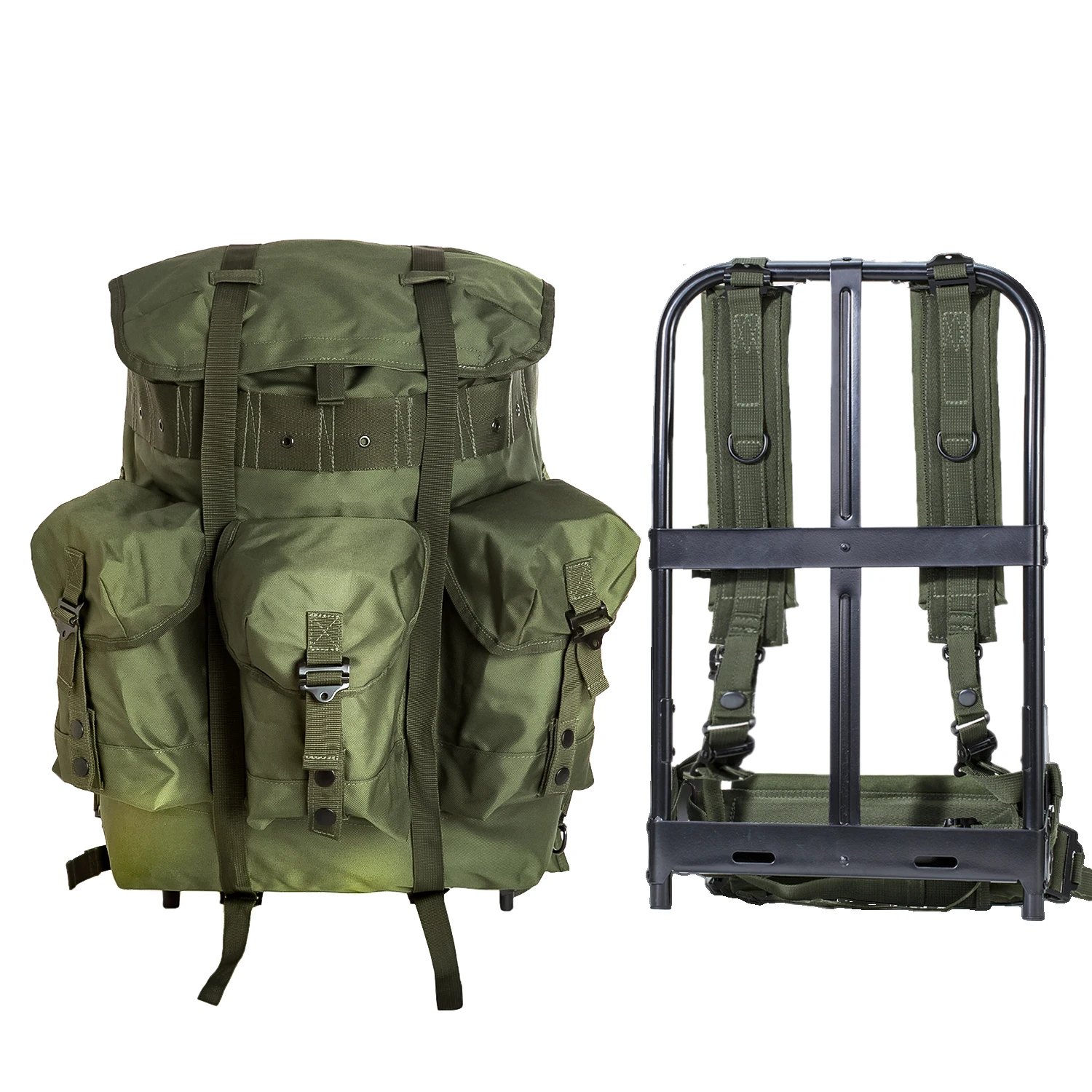 

U.S Military ALICE Backpack A.L.I.C.E. Field Pack Medium Size Army Olive Drab, Oliver drab