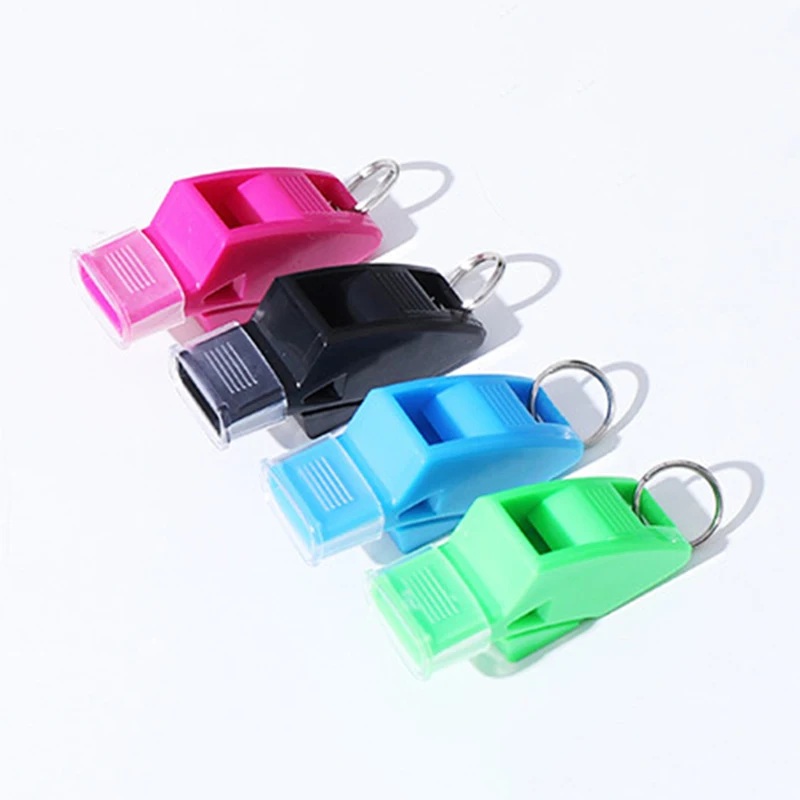 

Life Guard Safety Whistles For Outdoor Camping Hiking Blast Professional Football Sport Referee Plastic Emergency Whistles