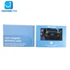Ips lcd screen video brochure mailing box invitations module wedding souvenir invitation with lcd screen