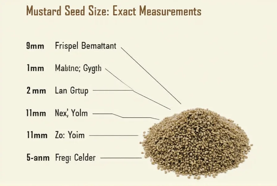 how big is a mustard seed