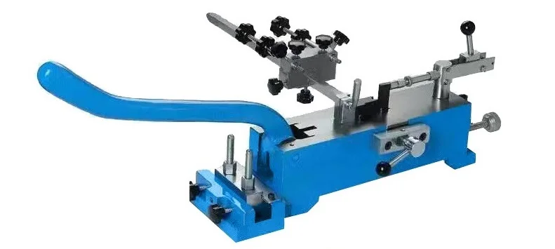 Manual Steel Rule Bending Cutting Notching Lipping Machine For Laser ...