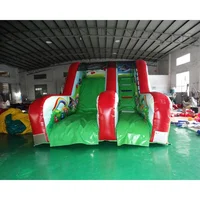 

Outdoor commercial small circus theme Inflatable dry slide For kids