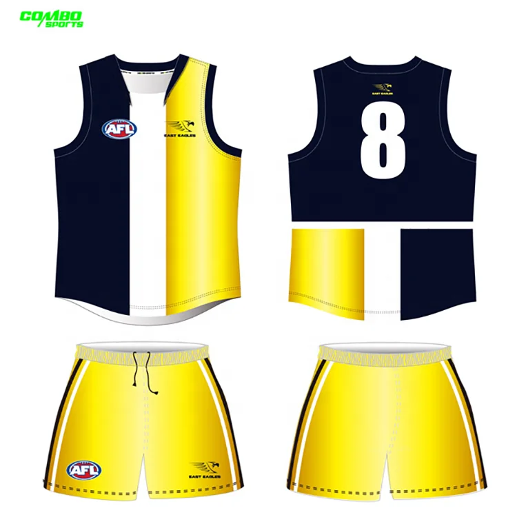 

New design wholesale fashion 100% polyester AFL home jumper, Custom color