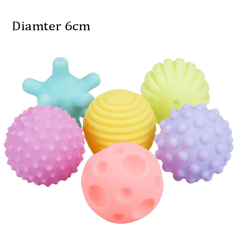 

1pcs Diameter 6cm Squeaky Pet Ball for Small Rubber Chew Puppy Toy Dog Stuff Dogs Toys Pets brinquedo cachorro