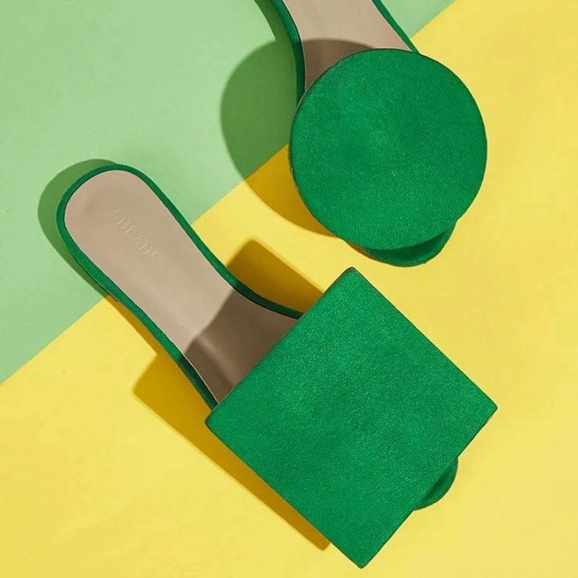 

2021 Top New Slippers, Black orange pink nude orange yellow white