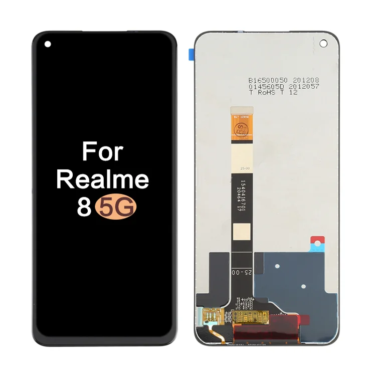 

Mobile Phone LCDs Spare Parts Full Digitizer Assembly Replacement Display LCDs for OPPO Realme 8 5G RMX3241