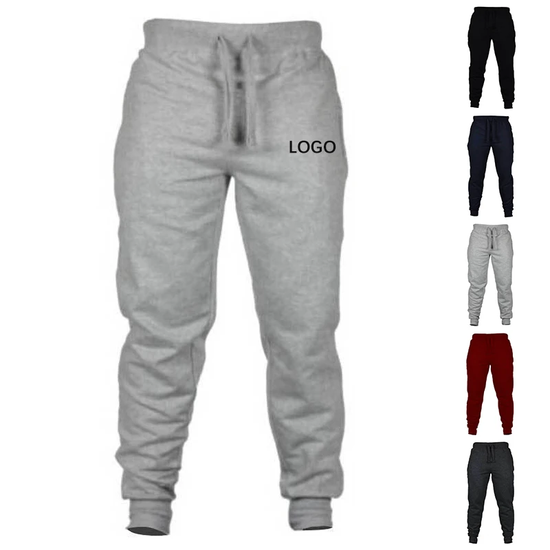 

Custom Logo Men Colorful Casual Sportswear Trousers Plain Blank Jogger Pants Mens Printed Sweatpants