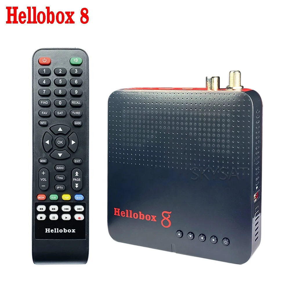 

Hellobox 8 Fully Auto-biss Auto-PowerVu Support 3G 4G dongle youtube xtream iptv cccam