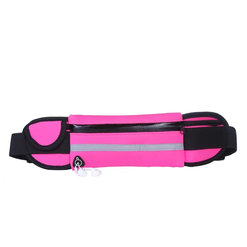 

Sports Bag Running Waist Bag Pocket Running Cycling Jogging Waist Belt Pack Phone Pouch Pocket Waterproof Adjustable Gym Bag