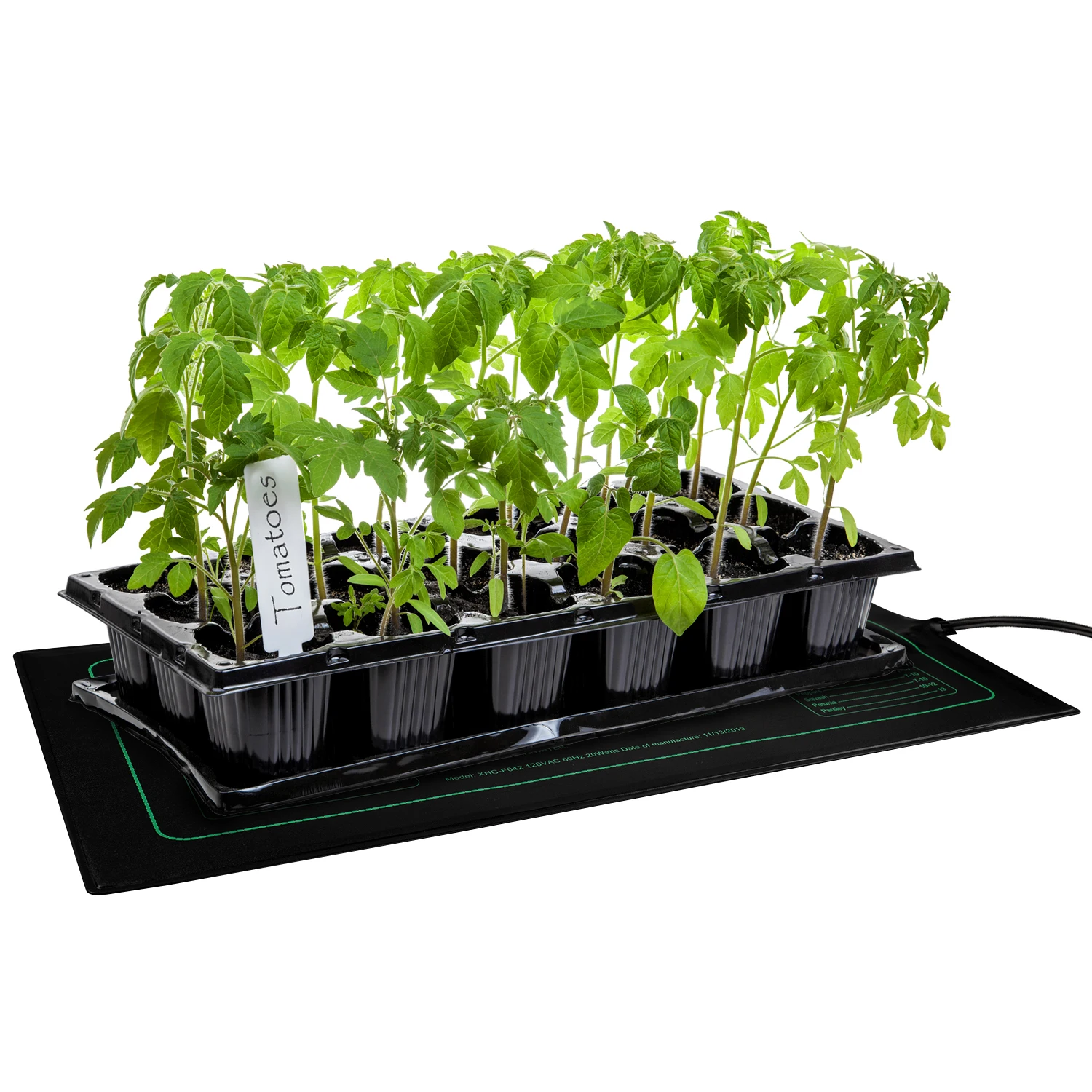 

Phlizon waterproof Plants seedling heating mat 10"x20" MET Standard