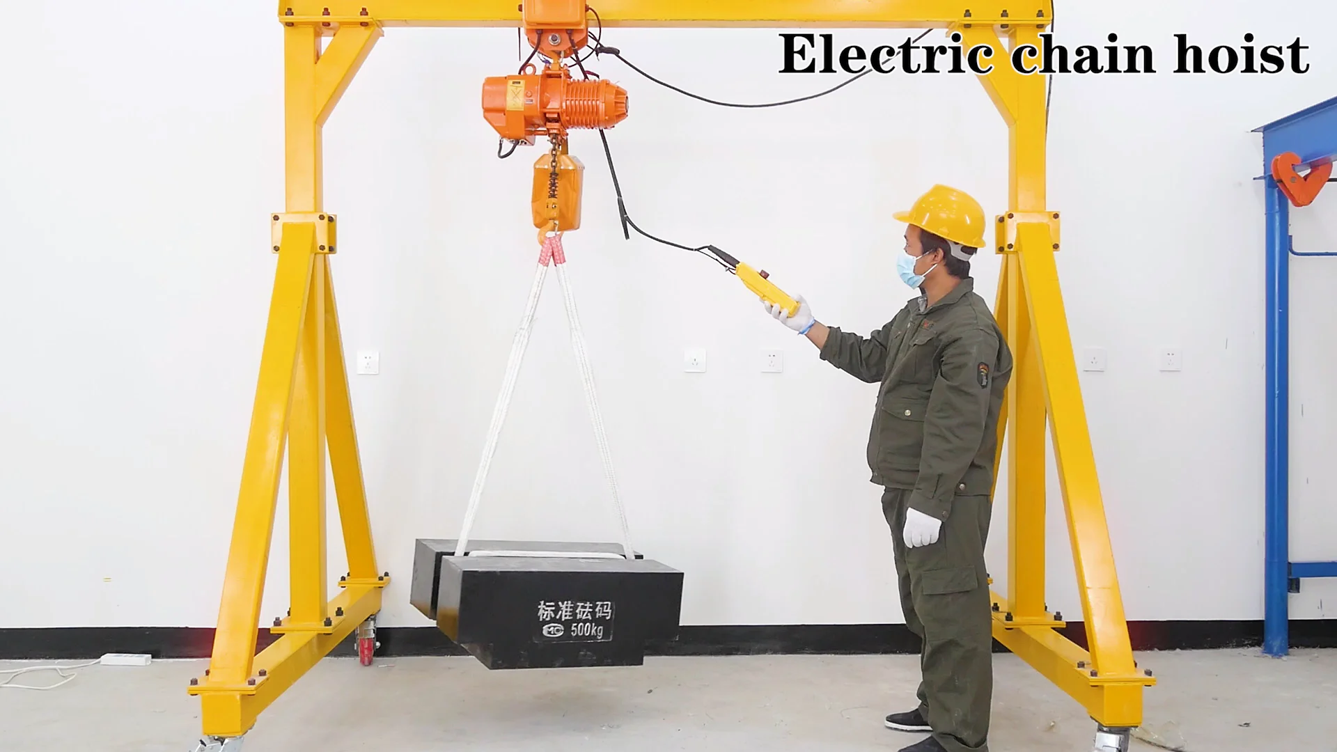 5ton Capacity Loading Motor Block Hhbb 3000 Kg Electric Chain Hoist