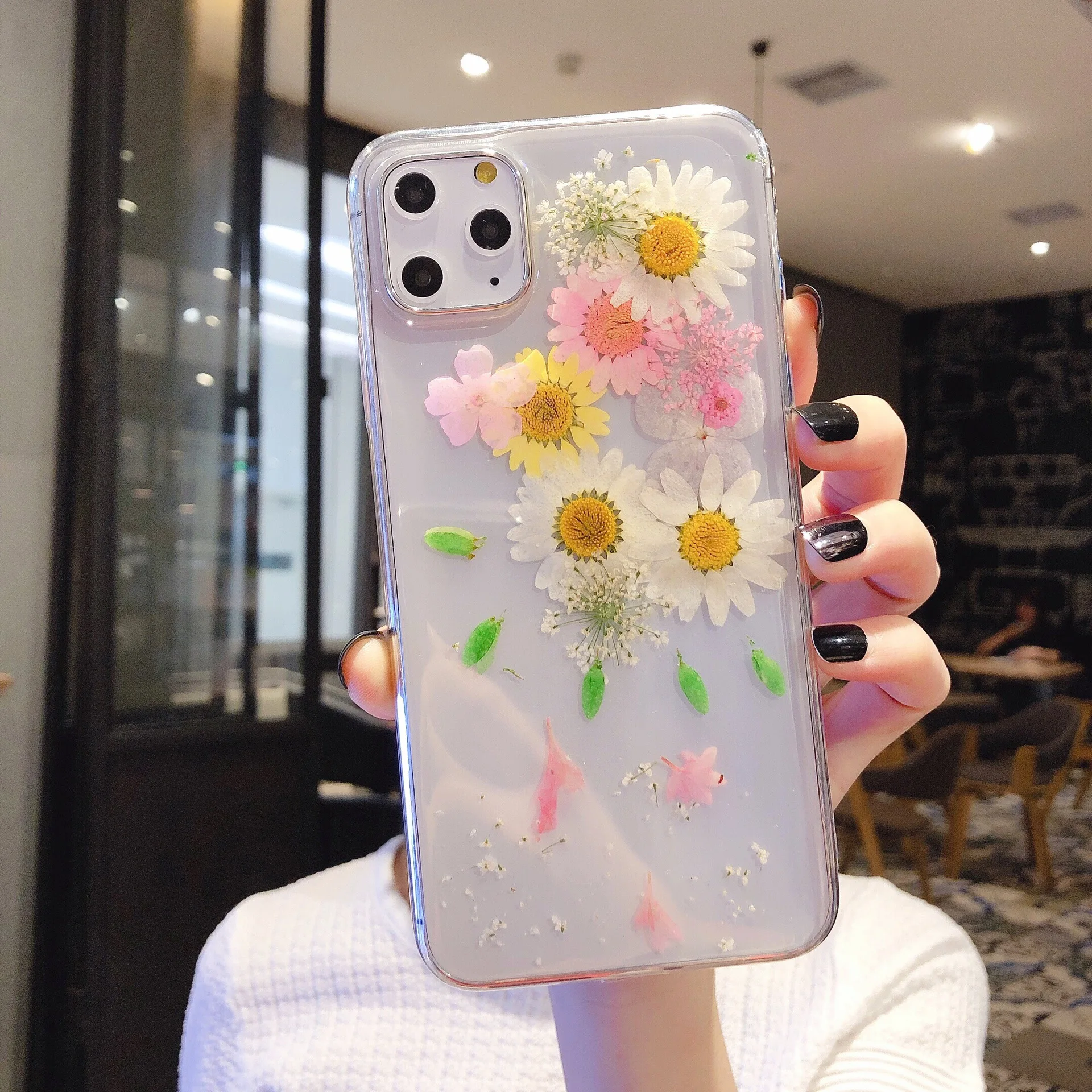 

Custom Design Silicone Cell Phone Case For iphone 11 Flower Cover