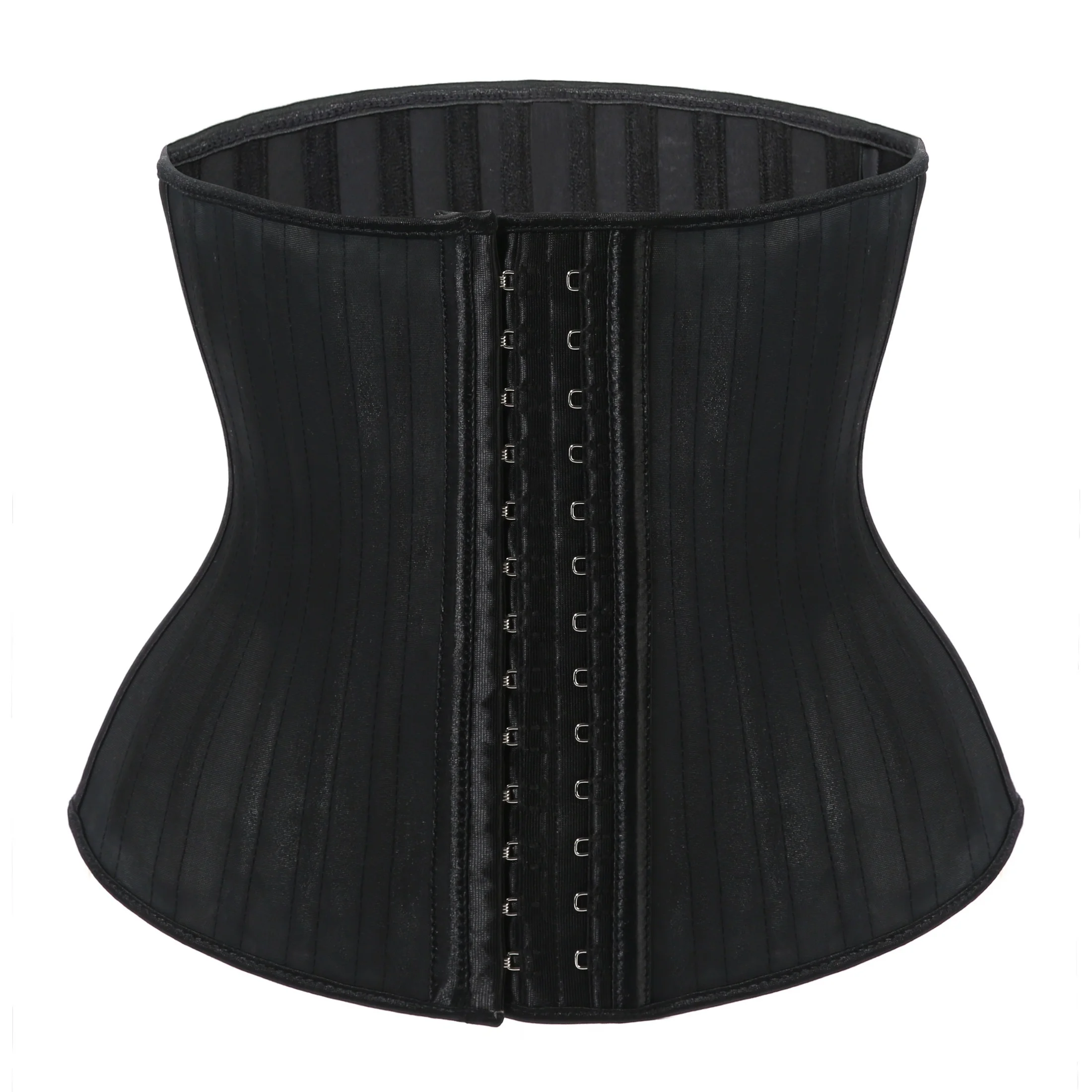 

New listing slimmg waist tummy control belt 25 steel bone waist trainer 100% latex, As shown in the picture