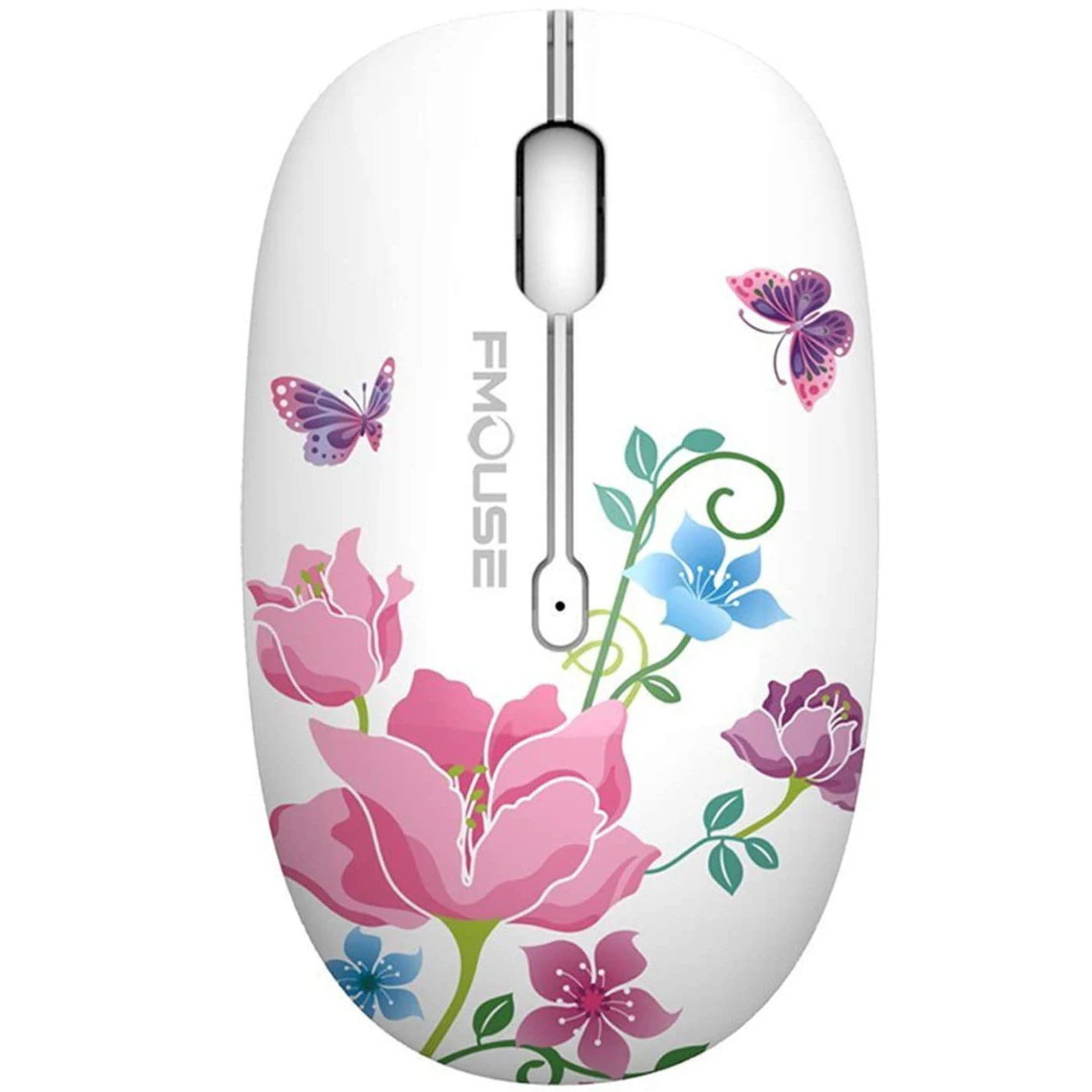 

2.4G Optical Lovely Wireless Travel Mouse 1600 DPI Compatible Wireless Mouse Cute Silent Mice for Laptop Notebook PC Computer