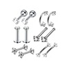 Daith Piercing Ring Earring Large Lip Ring Gem Captive Bead Ring Body Piercing Jewelry