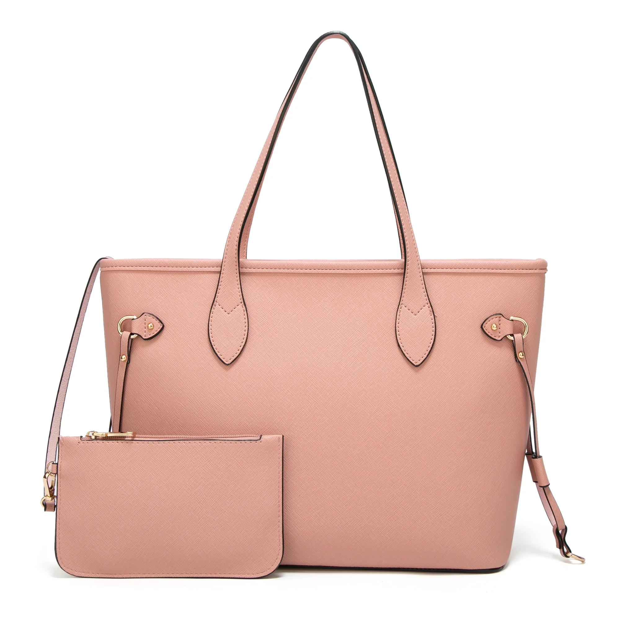 
Pink Satchel Purses and Handbags for Women Shoulder Tote Bags Wallets Top Handle Messenger Hobo 2pcs Set  (62371363314)