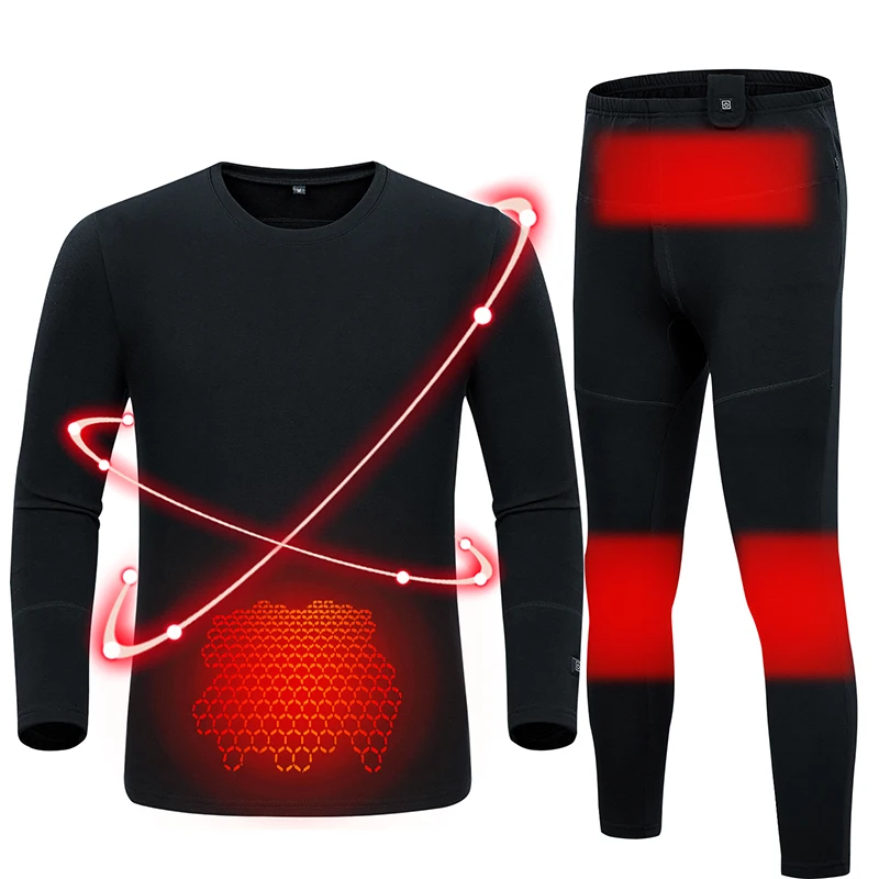

2021 new wholesale boys tops warm pajamas set 2 piece sets winter men's trousers thermal underwear men's long johns