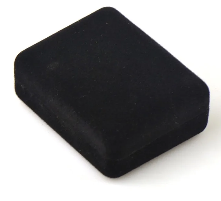 

Hot Sale Velvet Gift Cufflinks Box Gemelos Case Boxes Cuff links tie clip brooch box Jewelry Case, Black