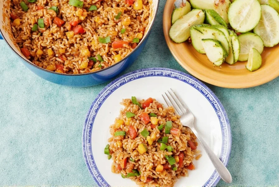 Kitchen tools and rice prep