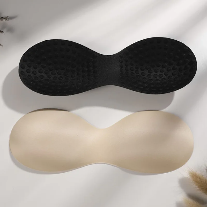 

Removable thin sports bra pad inserts foam bra cups nursing bra pads, Picture or custom