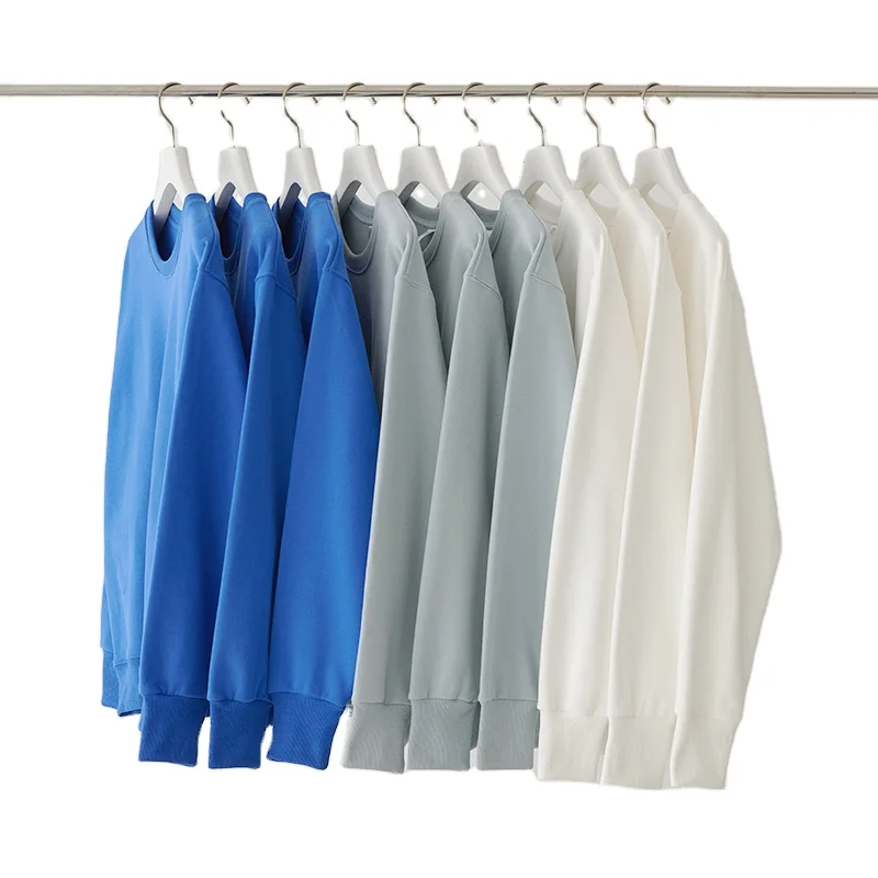 

Fashion Long Sleeve Warm 400Gsm Cotton Round Crew Neck Collar Streetwear Unisex Hoodie, Customized color unisx hoodies