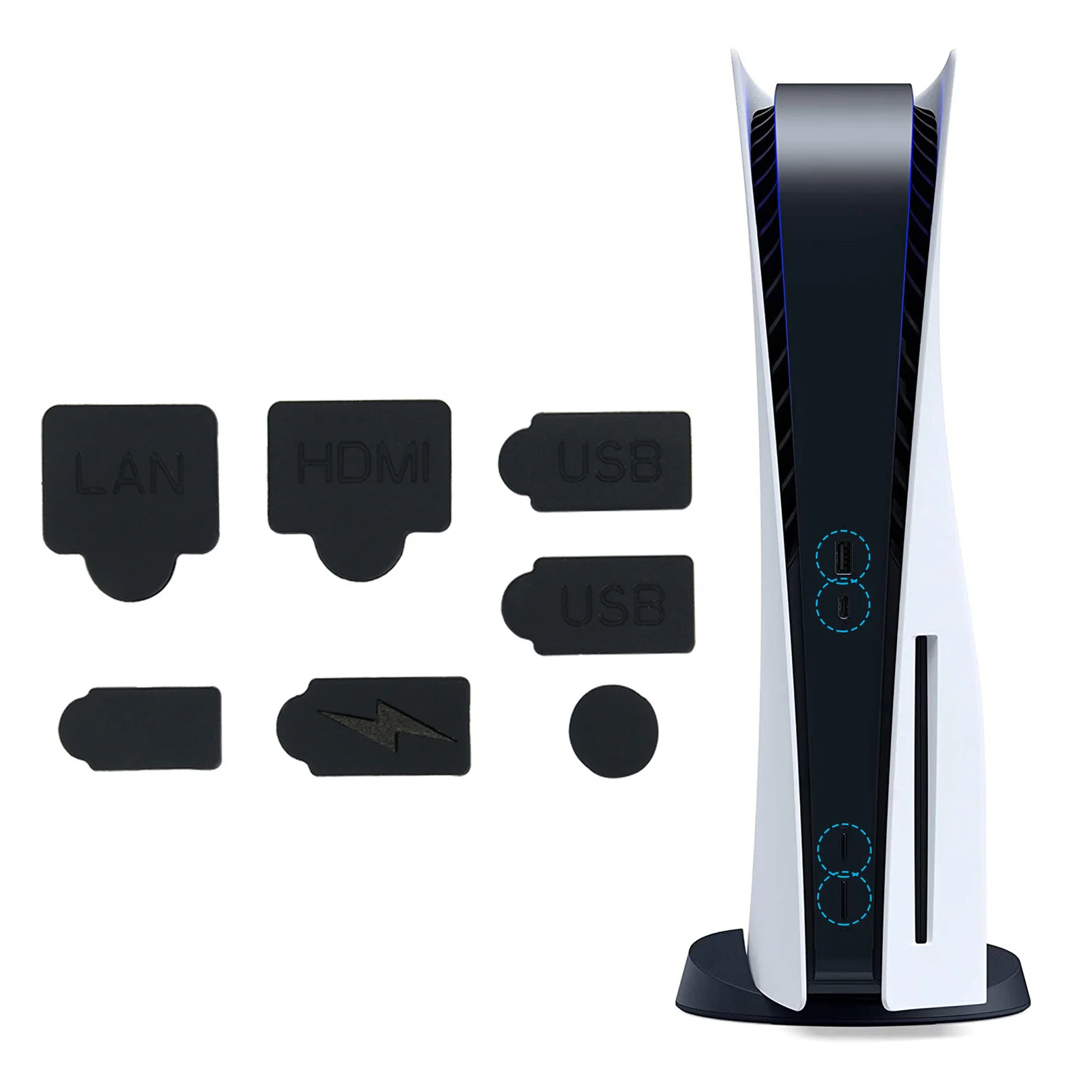 

New Hot Selling Ps5 Dust Proof Protector Dust-Proof Cover For Ps5 Console