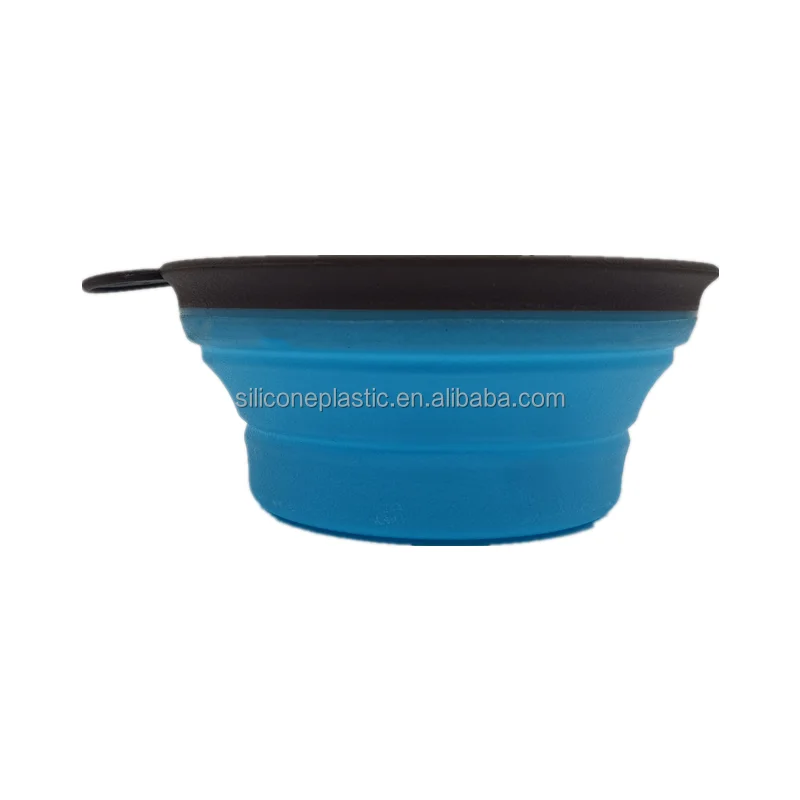 

China manufacture wholesale collapsible dog bowl for camping, Customized color