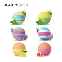 

OEM Private Label Custom Fragrance Natural Rich Bubble Relaxing Natural Organic Bubble Colorful CBD Hemp Fizzy Bath Bombs