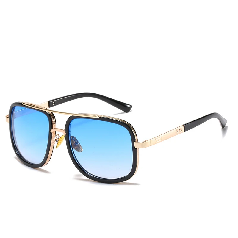 

Wholesale custom logo Large Frame Sunglasses Women Men 2021 Sunglasses Cheap Spectacles Square Sunglasses, 12 colors