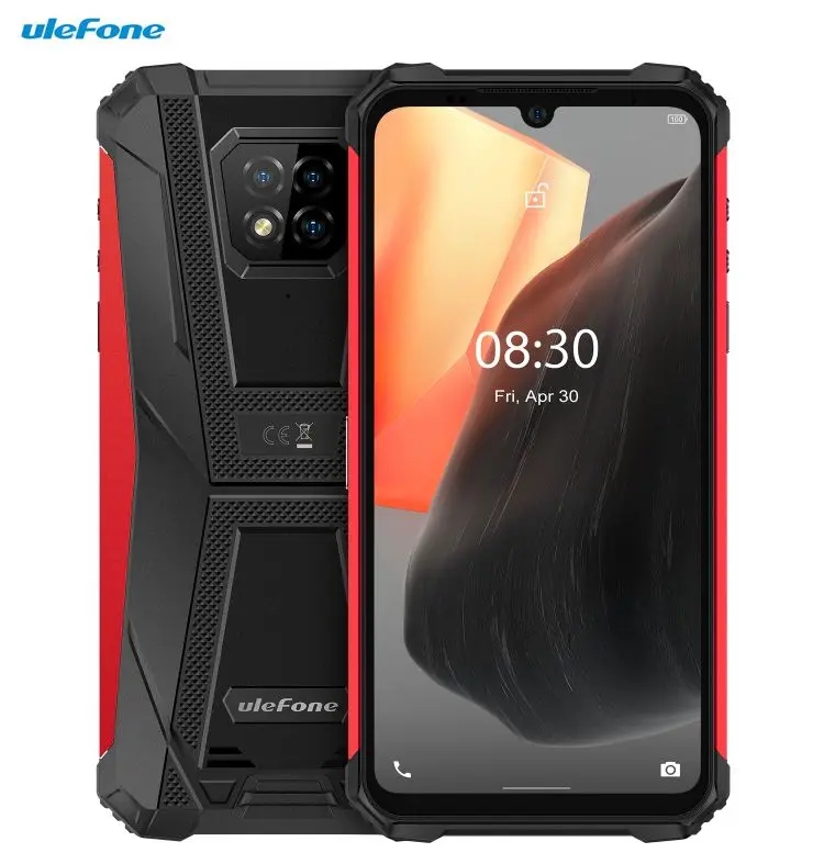 

Hot Sale Ulefone Armor 8 Pro Mobile Phone 8GB+128GB IP68 Waterproof 6.1 inch Android 11 MTK Helio P60 Octa core 4G Smartphone