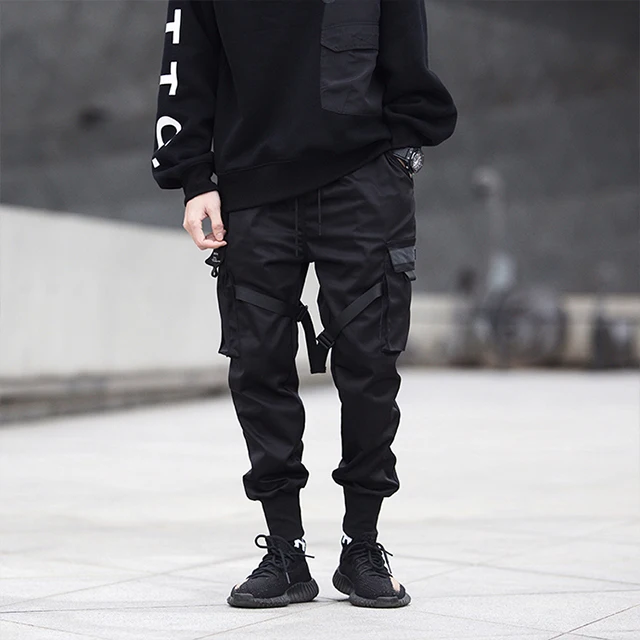 

Wholesale Men Multi-pocket high qual Hip Pop Pants Trousers Streetwear Sweatpants Hombre Male Casual Fashion men casual pants, Customized color