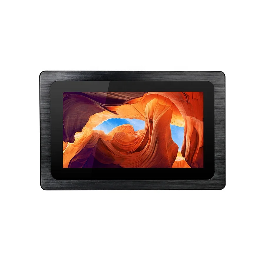 

CTFLY  Wide temperature embedded flat panel small display touch screen monitor for Cutting Machine, Silver or black