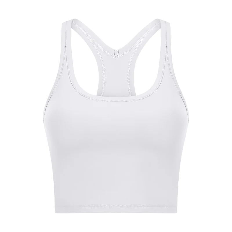 TOPKO Yoga Vest Women's Skin Friendly Naked Feeling Fitness Shockproof Sports Bra