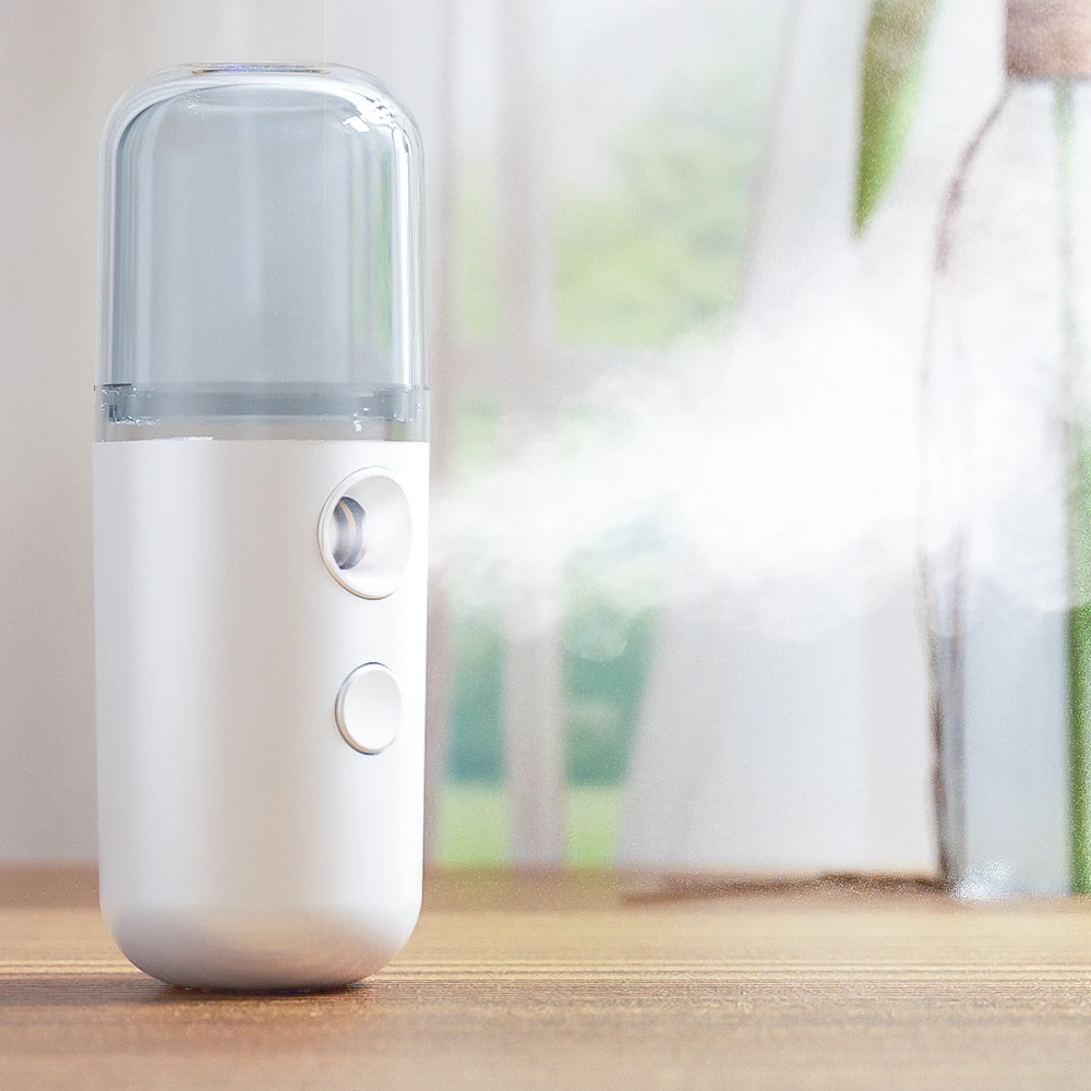 

skin care portable mini facial mist steamer sanitizer spray nano sprayer spruzzatore
