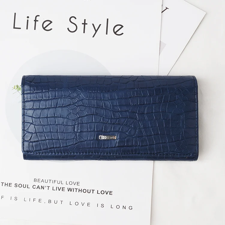 

2021 Best Seller custom evening party women purse pu alligator leather wallet for ladies