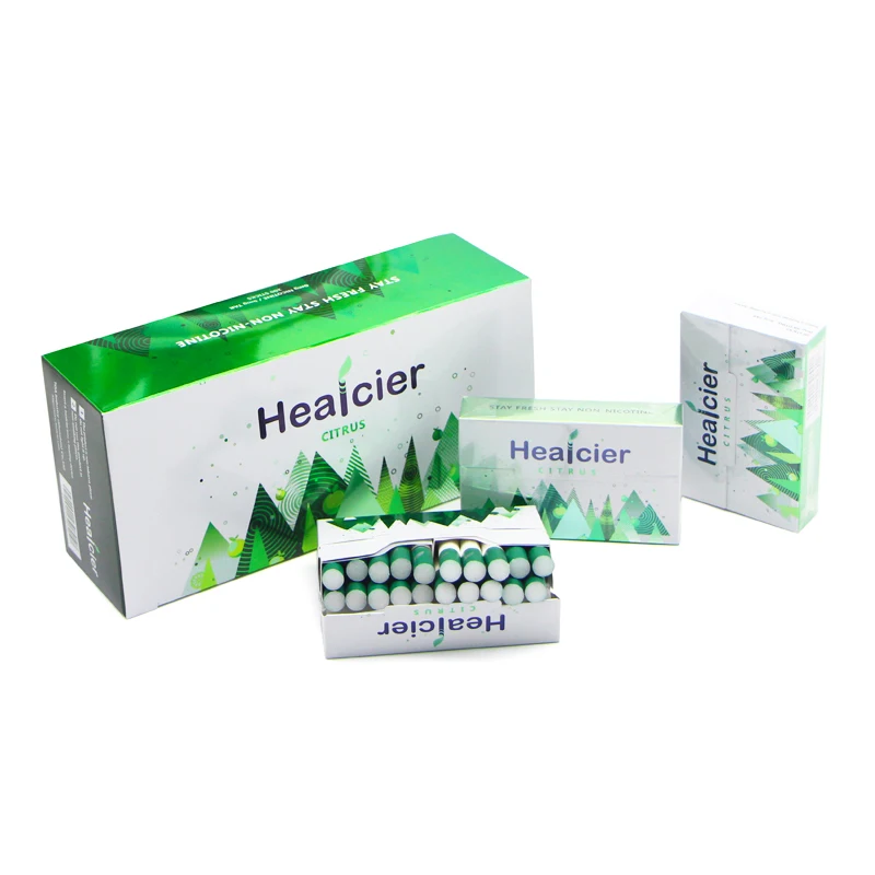 

New Products Heat No Burn Botanical Extracts Healcier Stick Use with Heating Device CITRUS Flavor