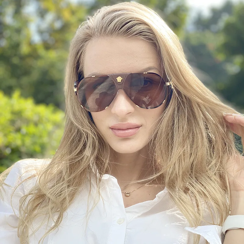 

2020 Hot Selling Cheap Sunglasses Women Metal Frames Oversized High Performance Fashion Sunglasses, Custom colors