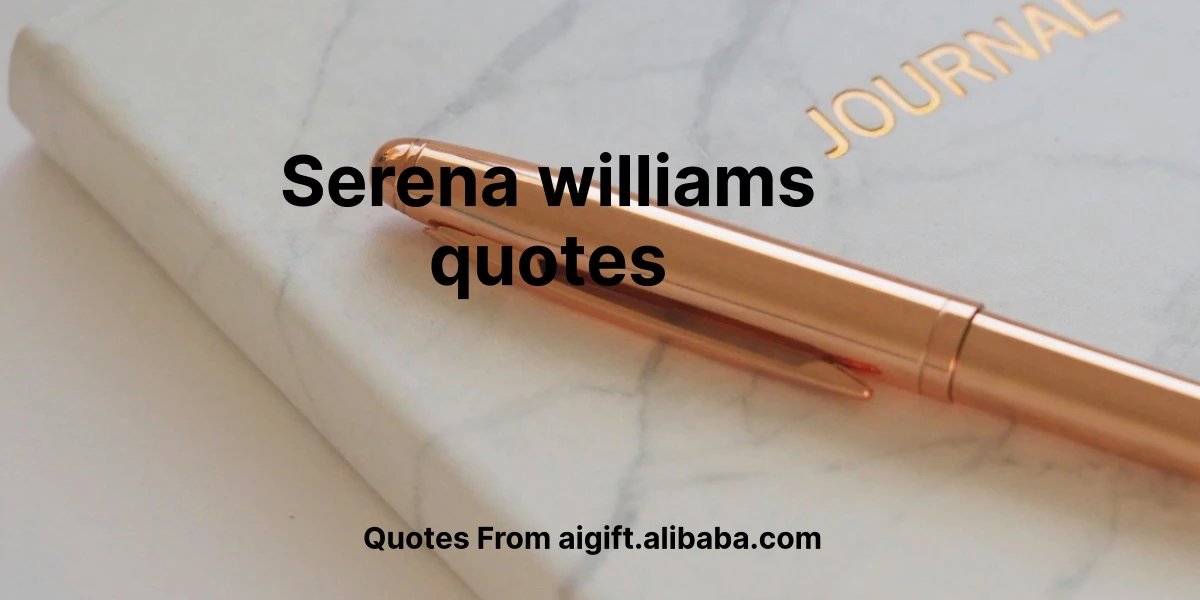 serena williams quotes