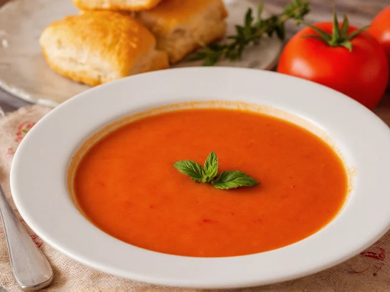 Perfect Homemade Tomato Soup Recipe in 30 Minutes