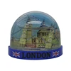 Hot sale custom plastic snow globe high quality souvenir fridge magnet manufacturers