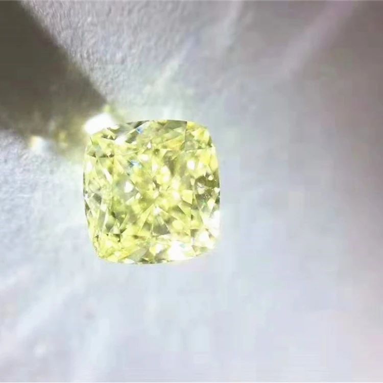 

Factory Wholesale Jewelry Diamond GIA Certified 1ct Fancy Light Yellow VS2 Natural Loose Diamond