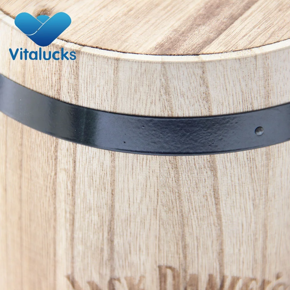 
Hot sale custom cheap eco-friendly natural color coffee candy wine wooden barrel 