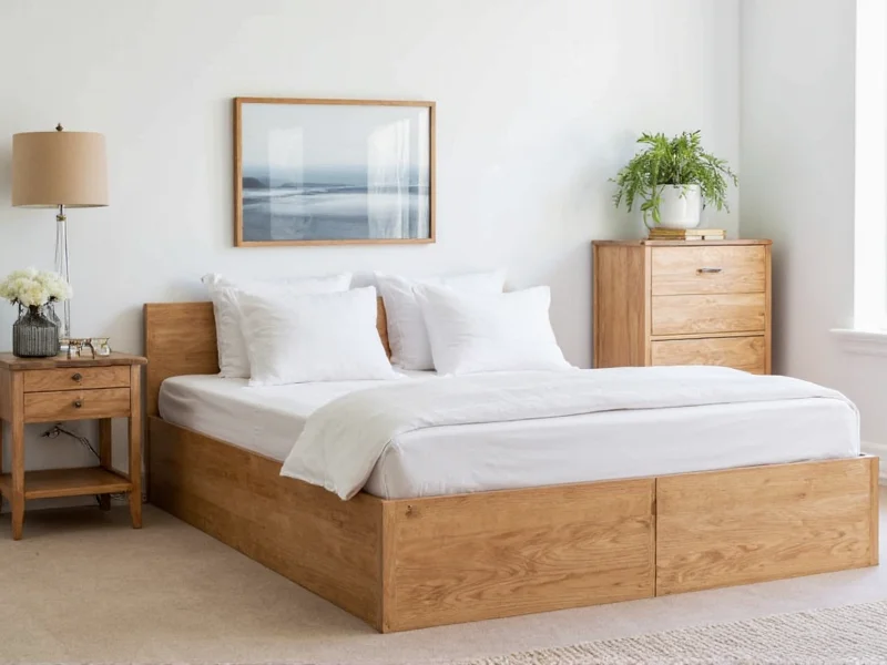 diy bed base with storage