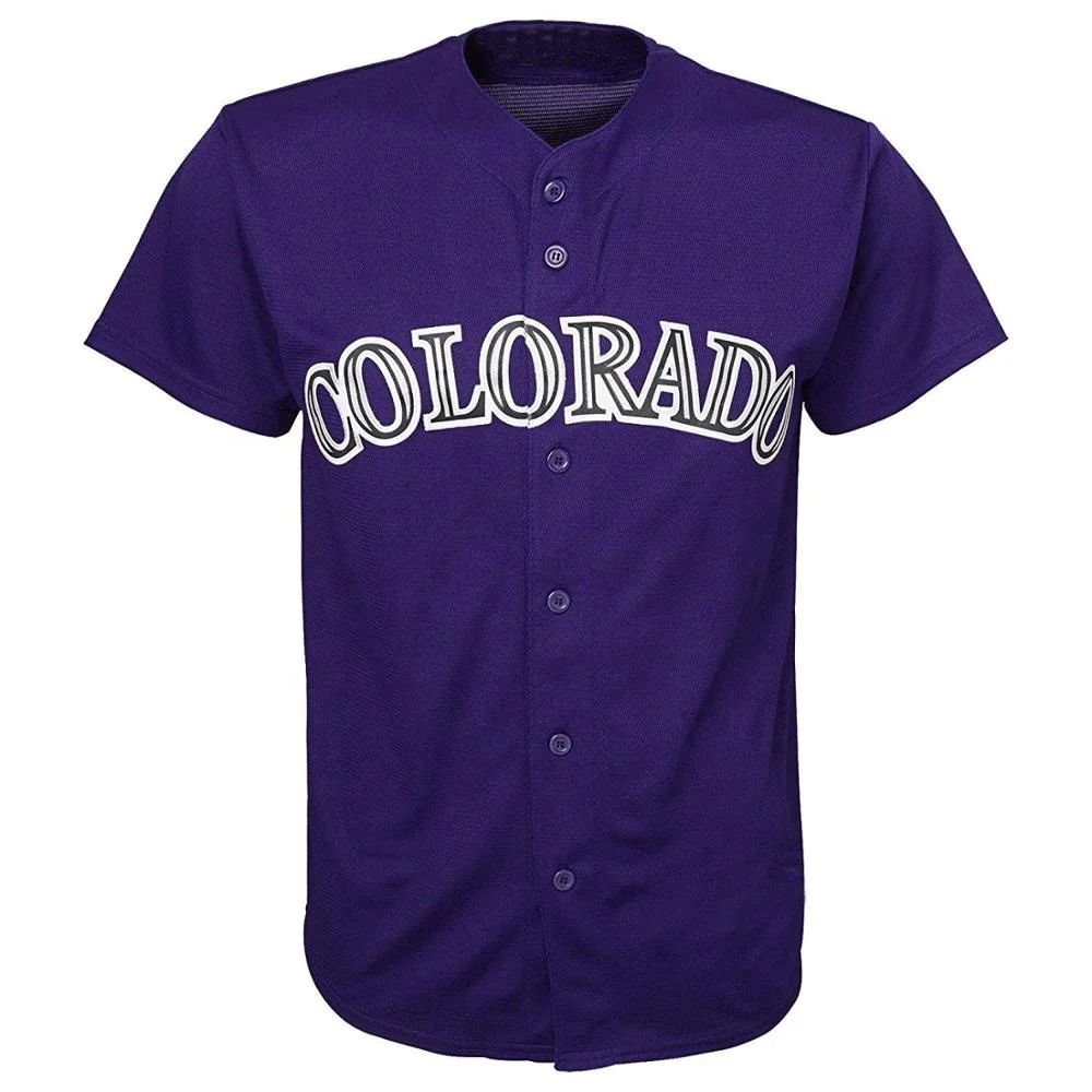 

Fast delivery Custom Printing Baseball Plain Shirts baseball shirt Outfit Mens Sublimation Cheap Price Baseball jersey, Customized color
