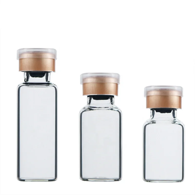 5ml Clear Glass Ampoule Bayonet Bottles Serum Vials 3ml Oral Liquid Ampoule Bottle 2ml Freeze-dried Powder Glass Bottle