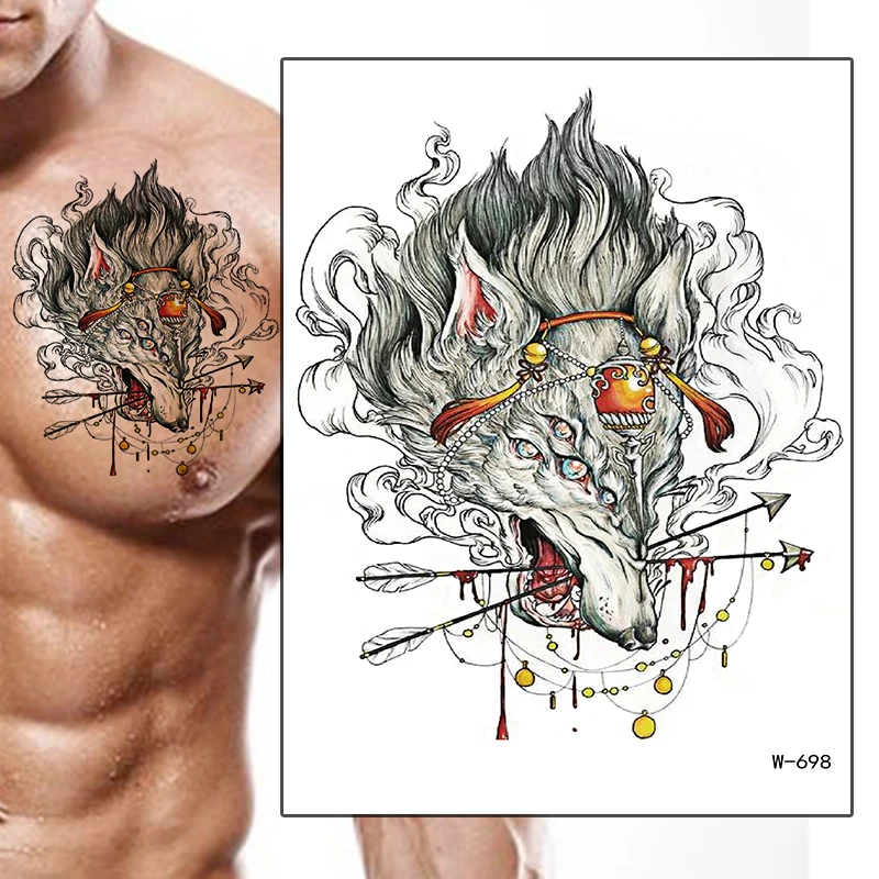 

Beauty Sticker Body Art Women Men DIY Temporary Tattoos, Cmyk