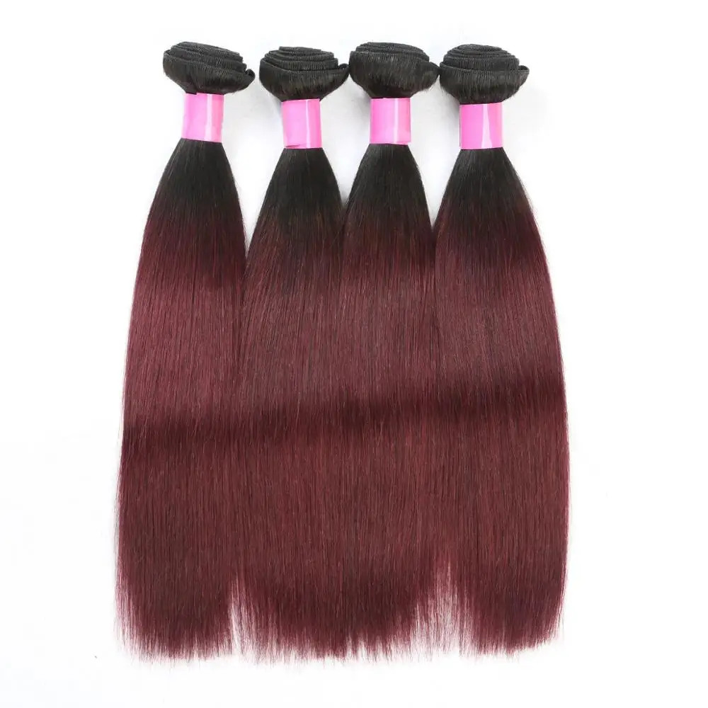 

Wholesale peruvian hair overnight shipping 1b/99J straight 100% original ombre hair extensions