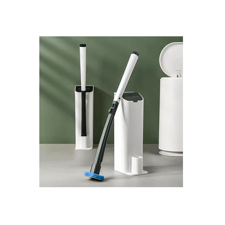 

toilet brush holder set toilet brush mould silicone toilet brush with holder, Black green blue